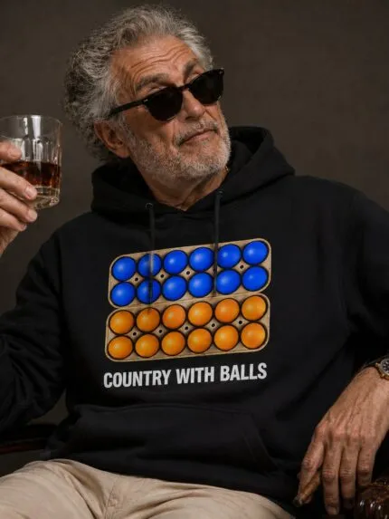 Худи Country with balls унисекс