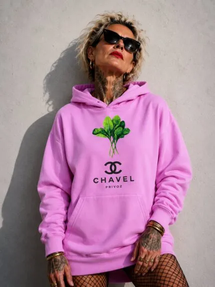 Худи CHAVEL pink унисекс